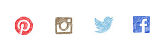 anthropologie custom social media buttons