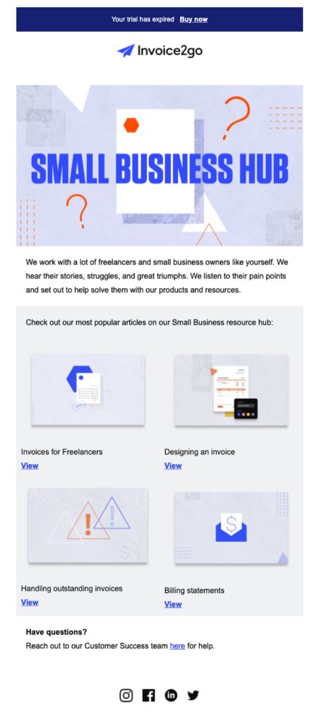 free email design builder for email marketers