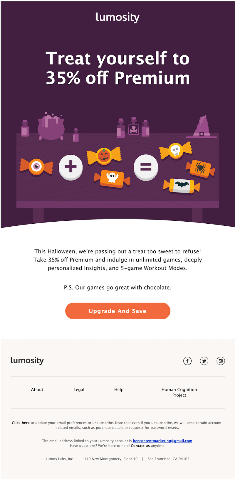 halloween email marketing ideas