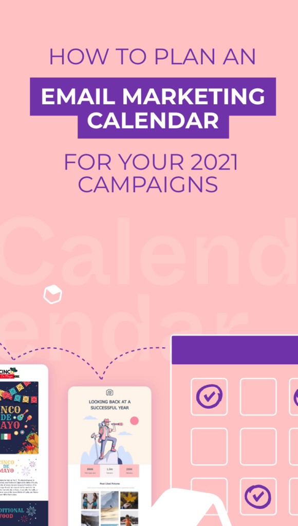 email and calendar layout