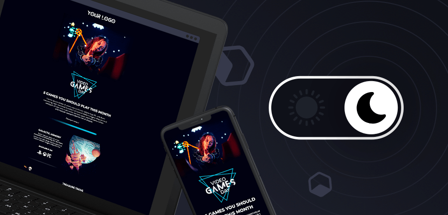5 Tips for Dark Mode Email Design